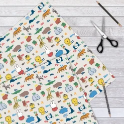 Miffy Alphabet Animals Gift Wrap