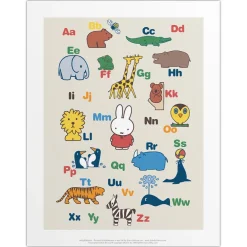 Miffy Alphabet Mini Poster