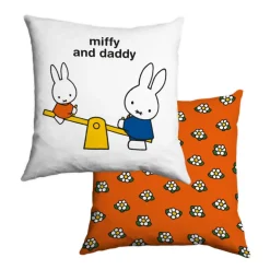 miffy and daddy  Personalised Cushion