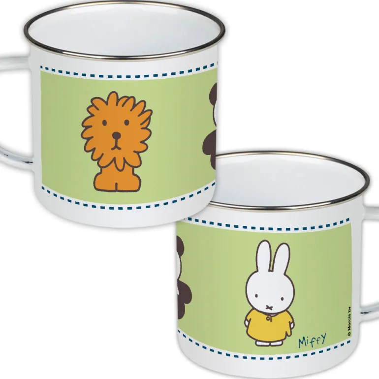Miffy Animals Enamel Mug