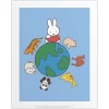 Miffy Animals Globe Mini Poster