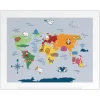 Miffy Animals Map Mini Poster