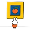 Miffy Apple Art Mini Poster