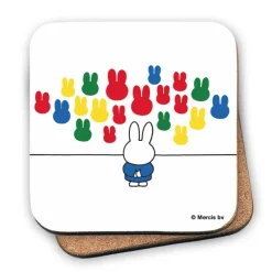 Miffy at an Art Gallery Cork Coaster