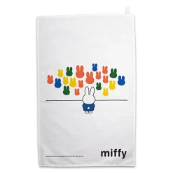 Miffy at an Art Gallery Tea Towel