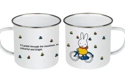 Miffy bicycle Enamel Mug