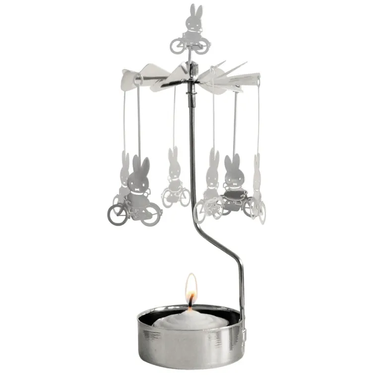 Miffy Bike Rotary Candle Holder