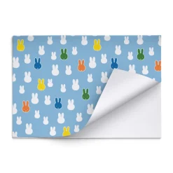 Miffy Blue Face Gift Wrap