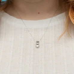 Miffy Body Necklace (Sterling Silver)