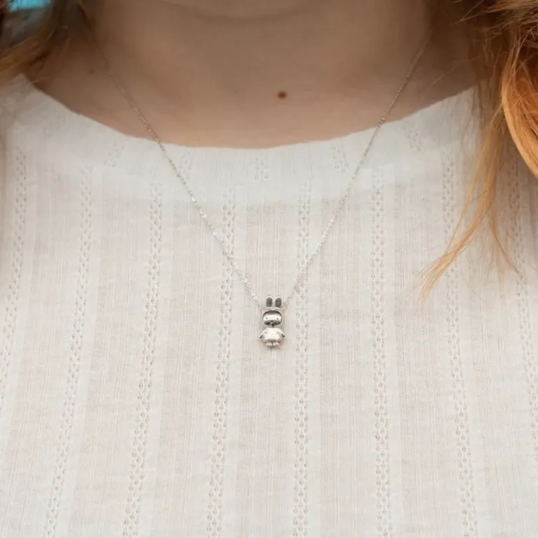Miffy Body Necklace (Sterling Silver)
