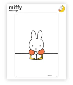 Miffy book Metal Sign