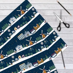 Miffy Christmas Scenes Gift Wrap