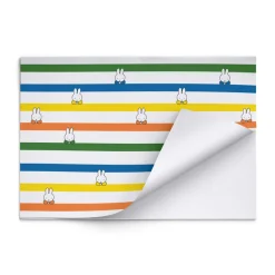 Miffy Classic Stripes Gift Wrap