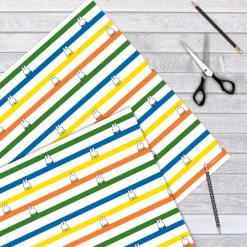 Miffy Classic Stripes Gift Wrap