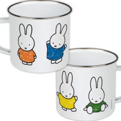 Miffy Coloured Dresses Enamel Mug