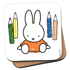 Miffy Colouring Pencils Cork Coaster