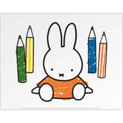 Miffy Colouring Pencils Mini Poster