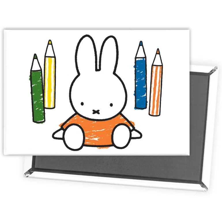 Miffy Colouring Pencils Magnet