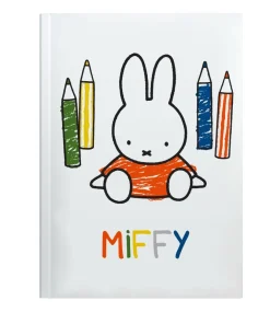 Miffy Colouring Pencils Perfectbound A5 Notebook