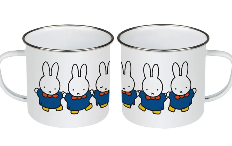 Miffy dancing Enamel Mug