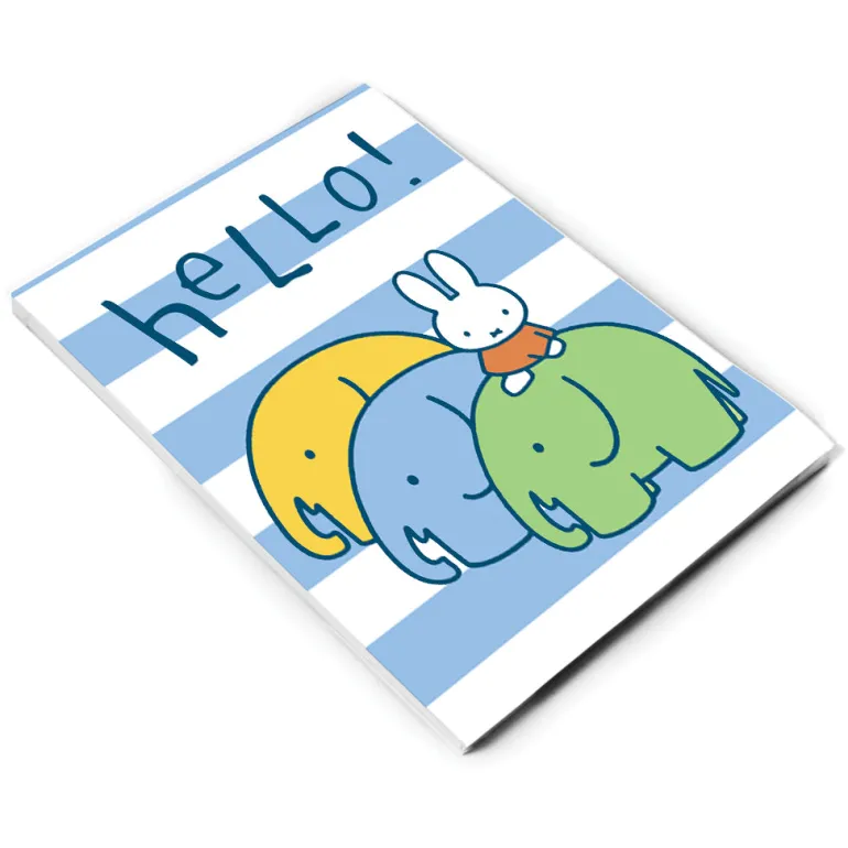 Miffy Elephants A5 Notepad