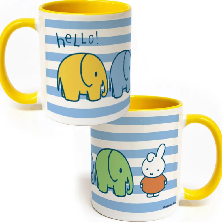 Miffy Elephants Coloured Insert Mug