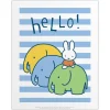 Miffy Elephants Mini Poster