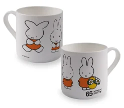 miffy evolution - 65th anniversary bone china mug
