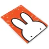 Miffy Eyes Orange Background A6 Notepad