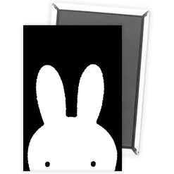 Miffy Face B&W Magnet