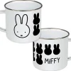Miffy Face Enamel Mug