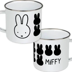 Miffy Face Enamel Mug
