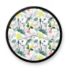 miffy floral expression clock