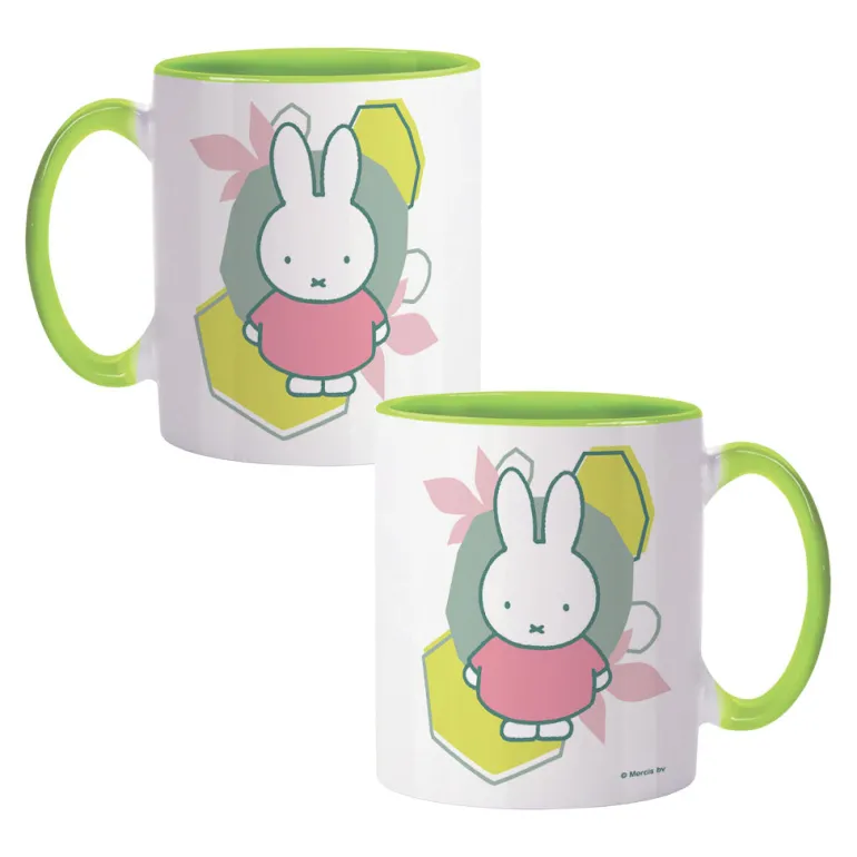 miffy floral expression pink dress colour insert mug