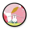 miffy floral expression pose clock