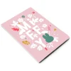 miffy floral expression pink a5 notepad