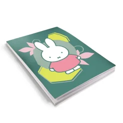 miffy floral expression pink dress a6 notepad