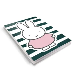 miffy floral expression stripes a6 notepad
