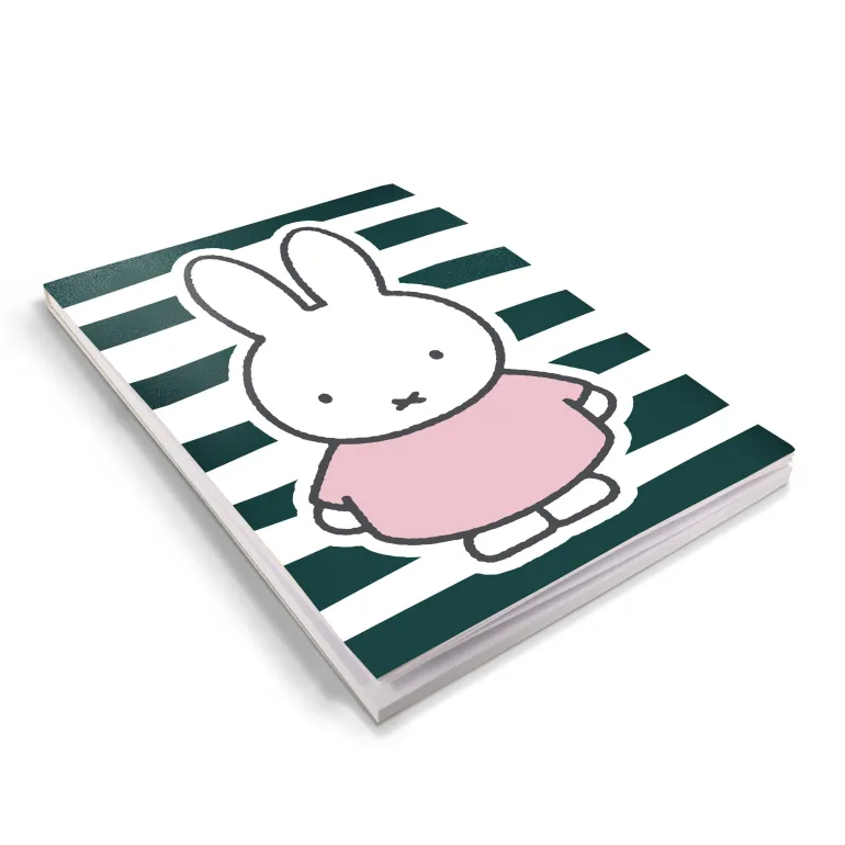 miffy floral expression stripes a6 notepad