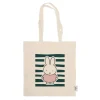 miffy floral expression stripes tote