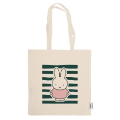 miffy floral expression stripes tote