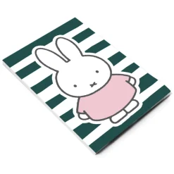 miffy floral expression stripes a5 notepad