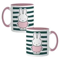 miffy floral expression stripes colour insert mug