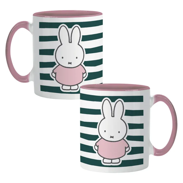 miffy floral expression stripes colour insert mug