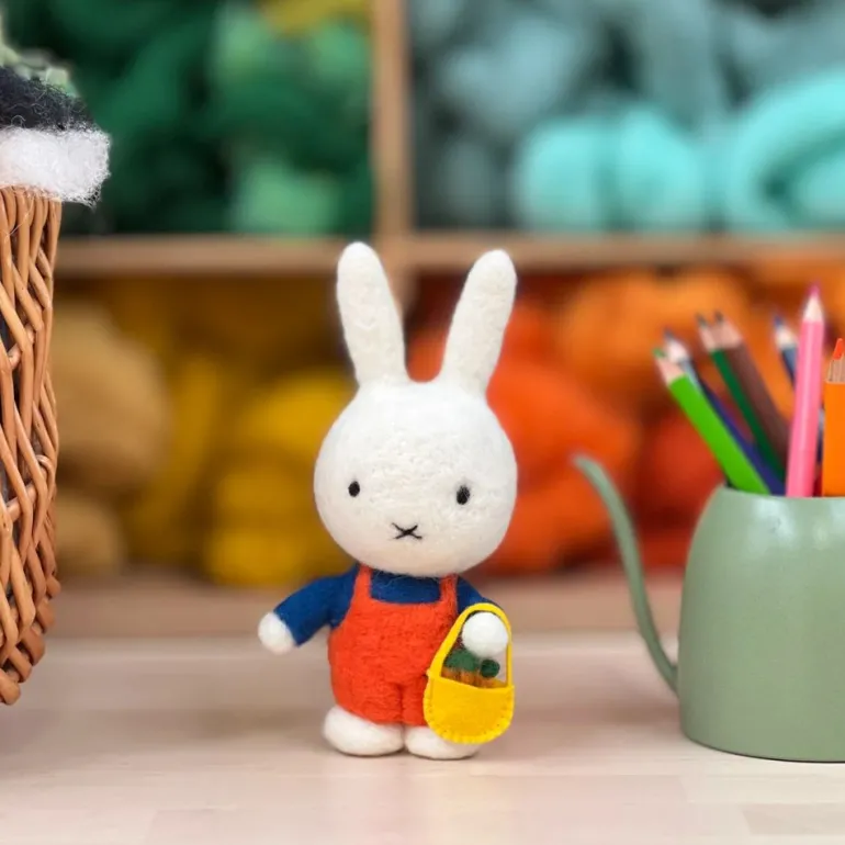 Miffy Gardening Needle Felting Craft Kit