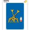 Miffy giraffes Metal Sign