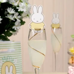 Miffy glass topper party decoration pack of 10