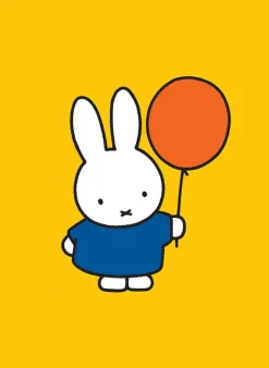 Miffy Holding a Balloon Mini Poster