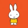 Miffy in a Yellow Dress Mini Poster