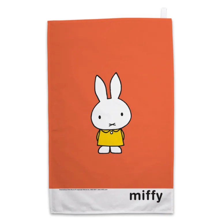 Miffy in a Yellow Dress Tea Towel